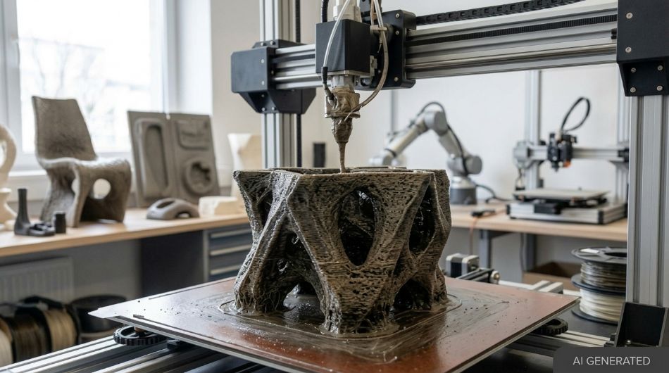Impression 3D avec de l'encre à base de champignons : la révolution de la fabrication